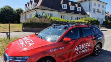 Overnatningsstedets facade