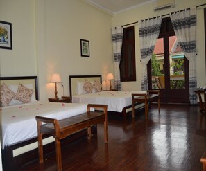 Family Room, Balcony | Minibar, desk, rollaway beds, free WiFi