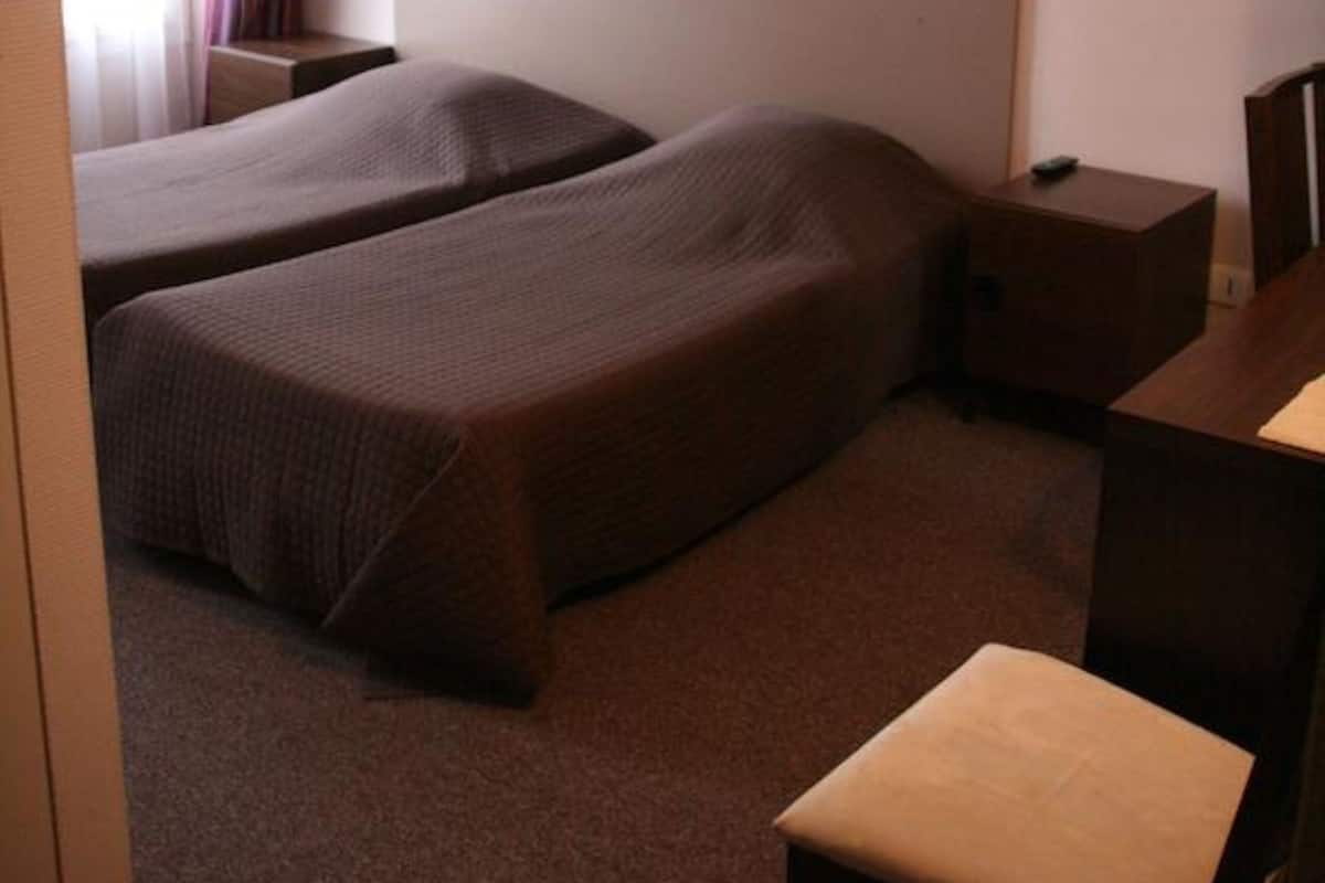 高级双床房 | 迷你吧、熨斗/熨板、免费 WiFi、床单