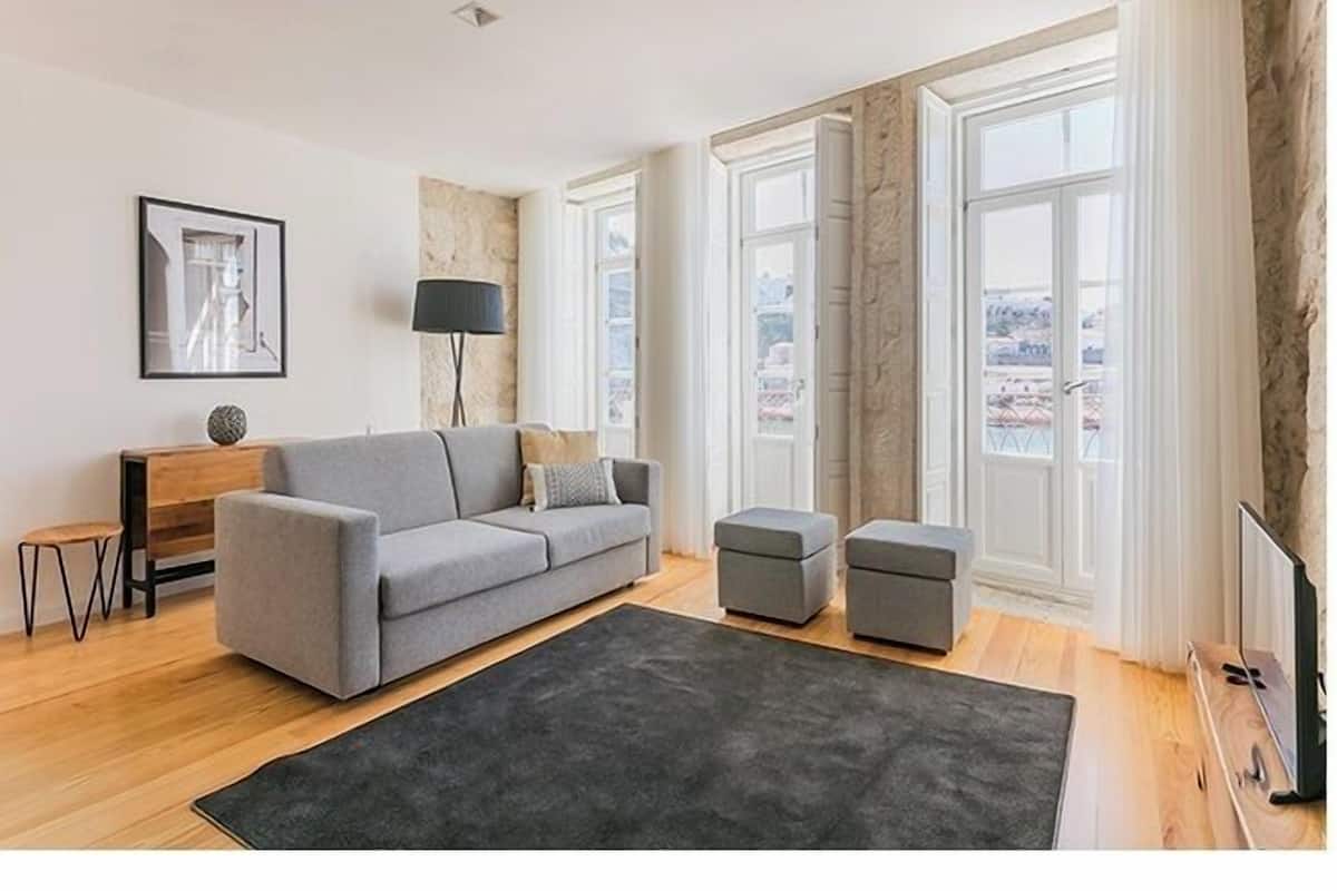 Apartment, 2 Schlafzimmer, Balkon, Annex | Blick auf das Wasser