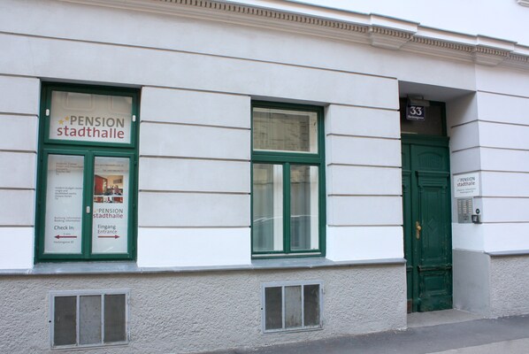 Façade de l’hébergement