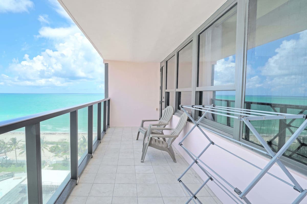 Apartamento ejecutivo, una cama, con vista al mar | Vista a la playa o el mar
