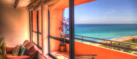 Vue depuis l’hébergement