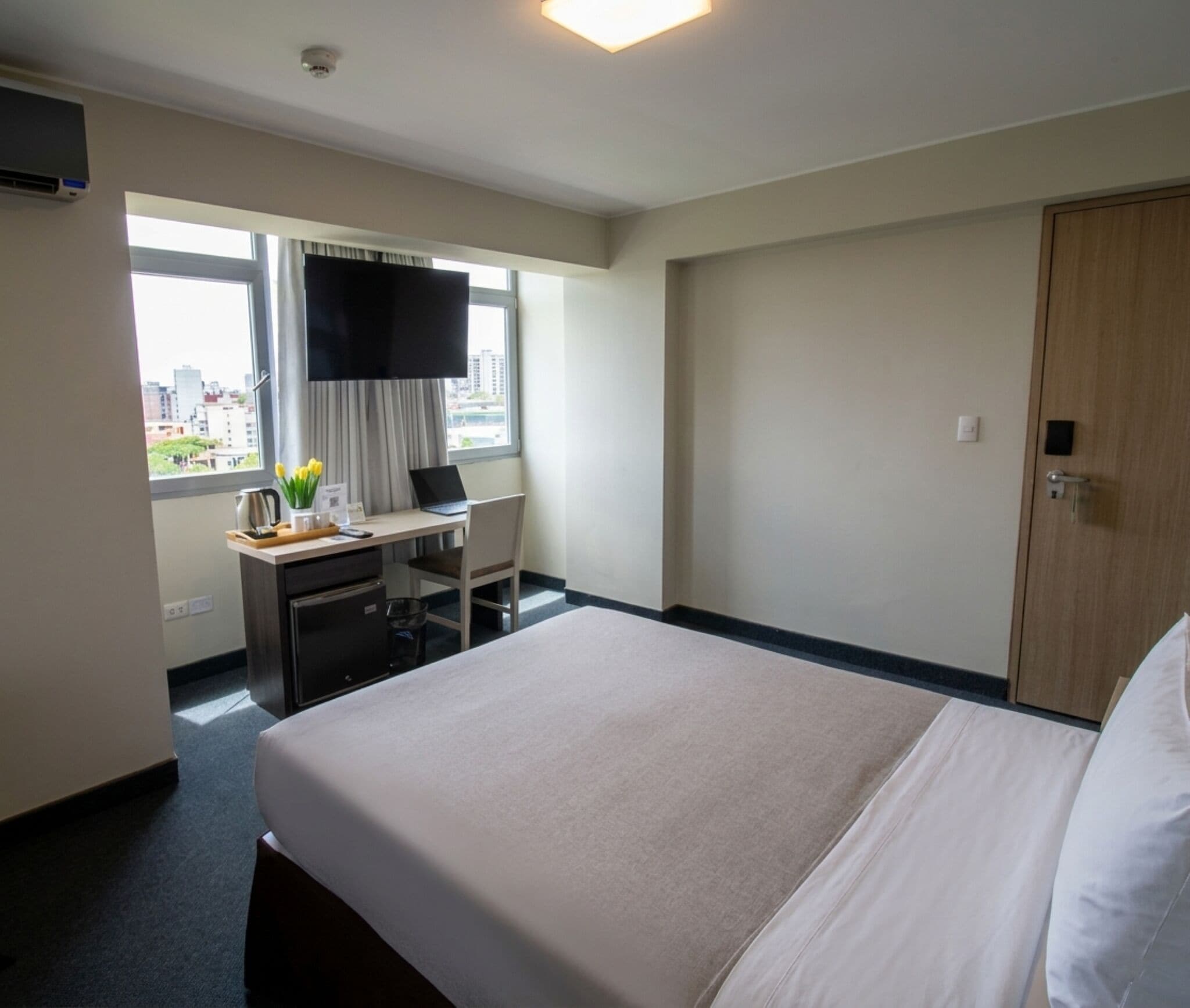 Minibar, in-room safe, desk, free WiFi