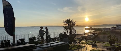 Terrasse sur le toit