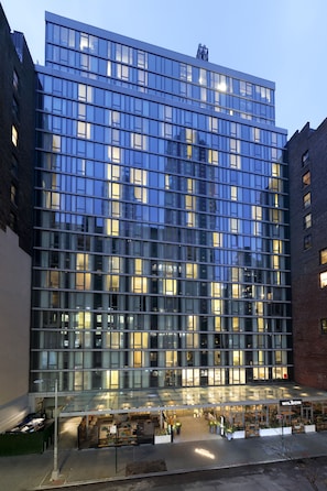 Façade de l’hébergement