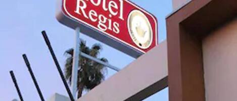 Entrada de la propiedad