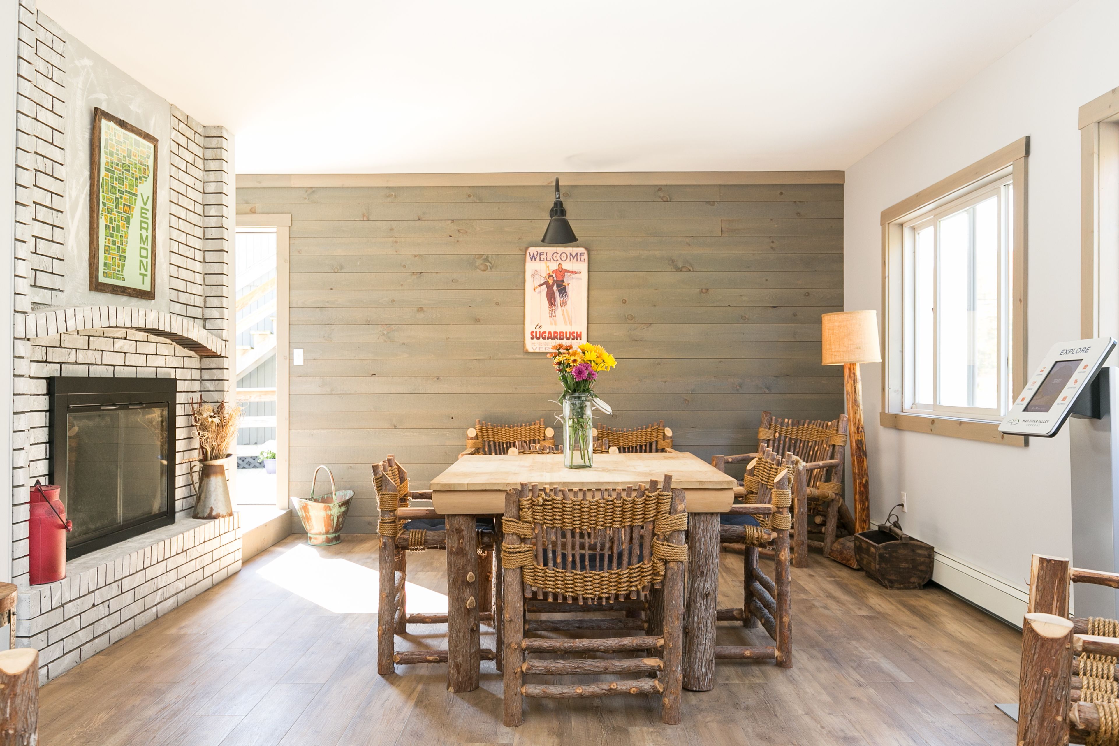 Sala de estar en el lobby