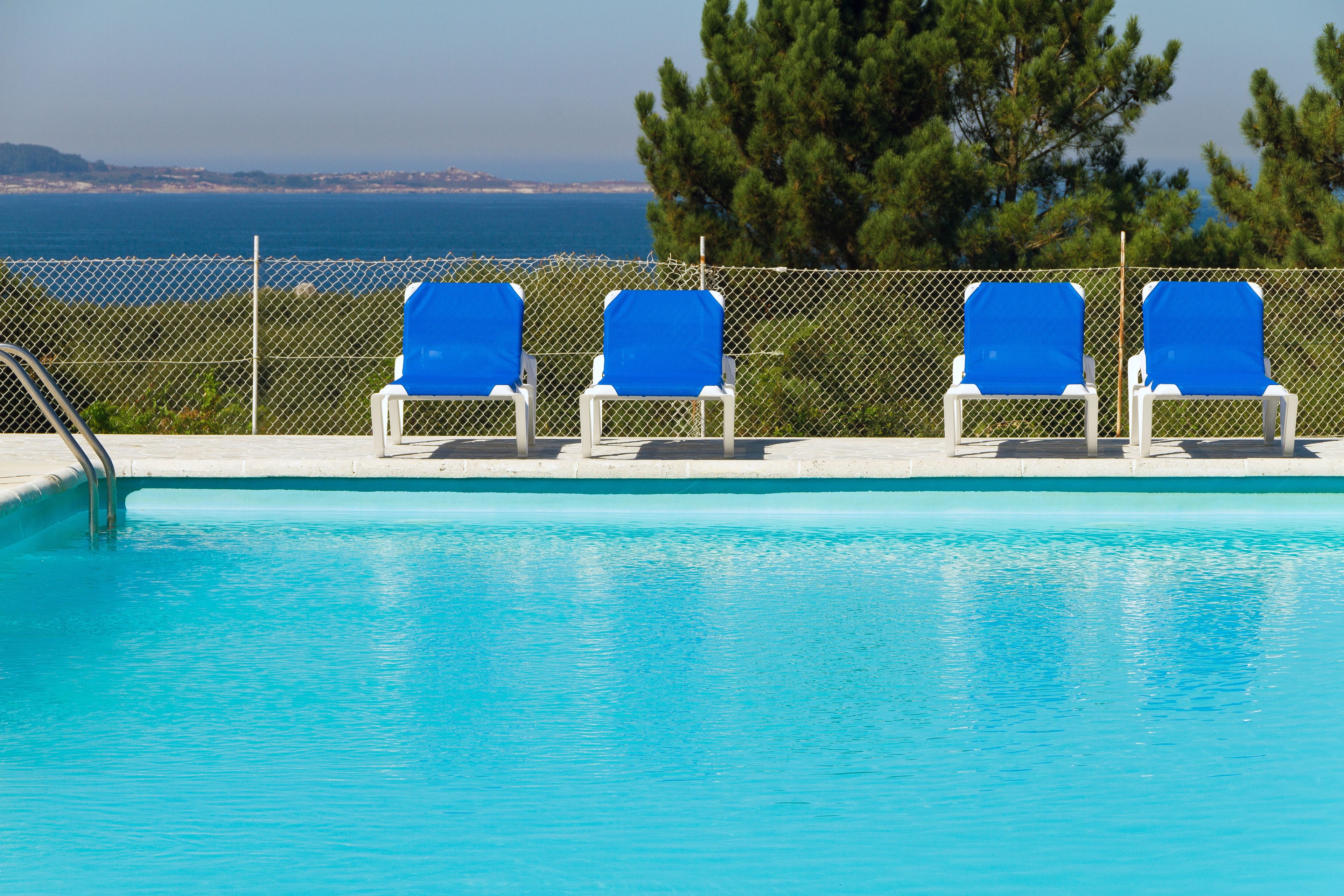 Seasonal outdoor pool