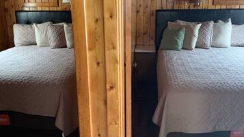 Cabin, 2 Queen Beds | Premium bedding, free WiFi, wheelchair access