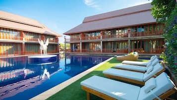 Framhlið gististaðar