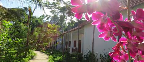 Voorkant van accommodatie