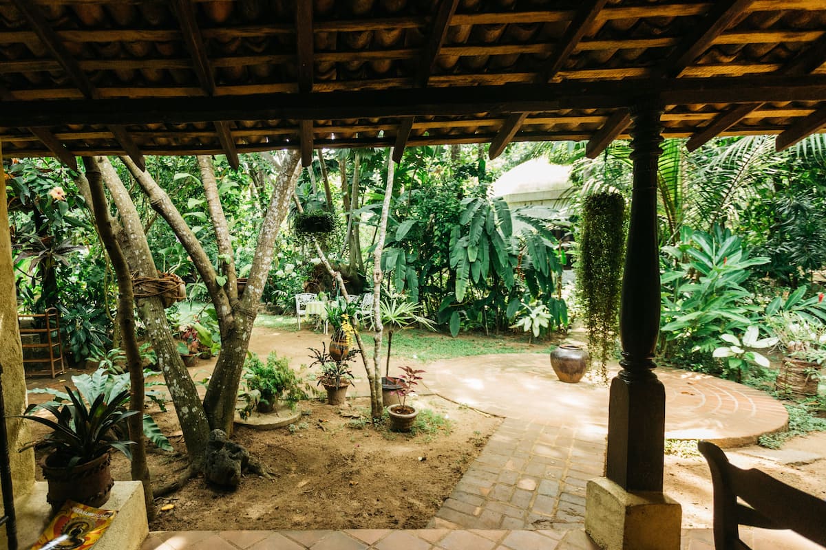 Basic-Zimmer, Nichtraucher, Gartenblick | Ausblick vom Zimmer