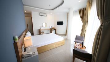 Ropa de cama de alta calidad, colchones con efecto memoria y minibar