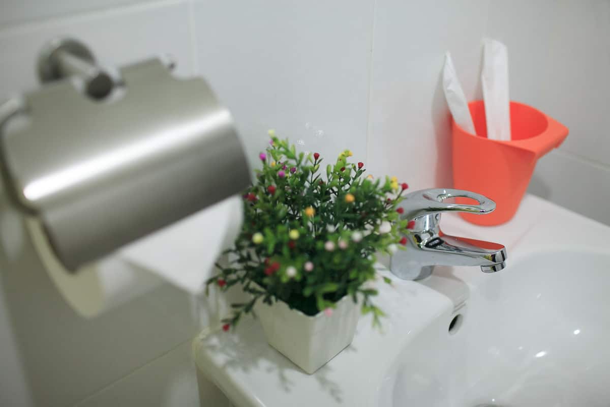 Chambre Supérieure | Lavabo de la salle de bain