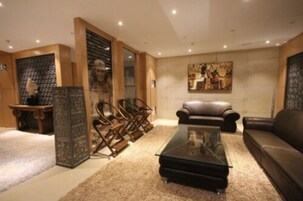 Zona de estar del vestíbulo