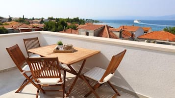 Superior Suite, Balcony, Sea View | Terrace/patio