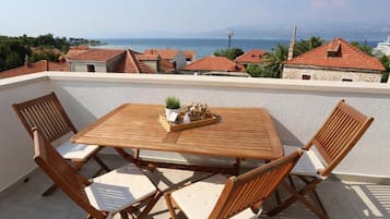 Superior Suite, Balcony, Sea View | Terrace/patio