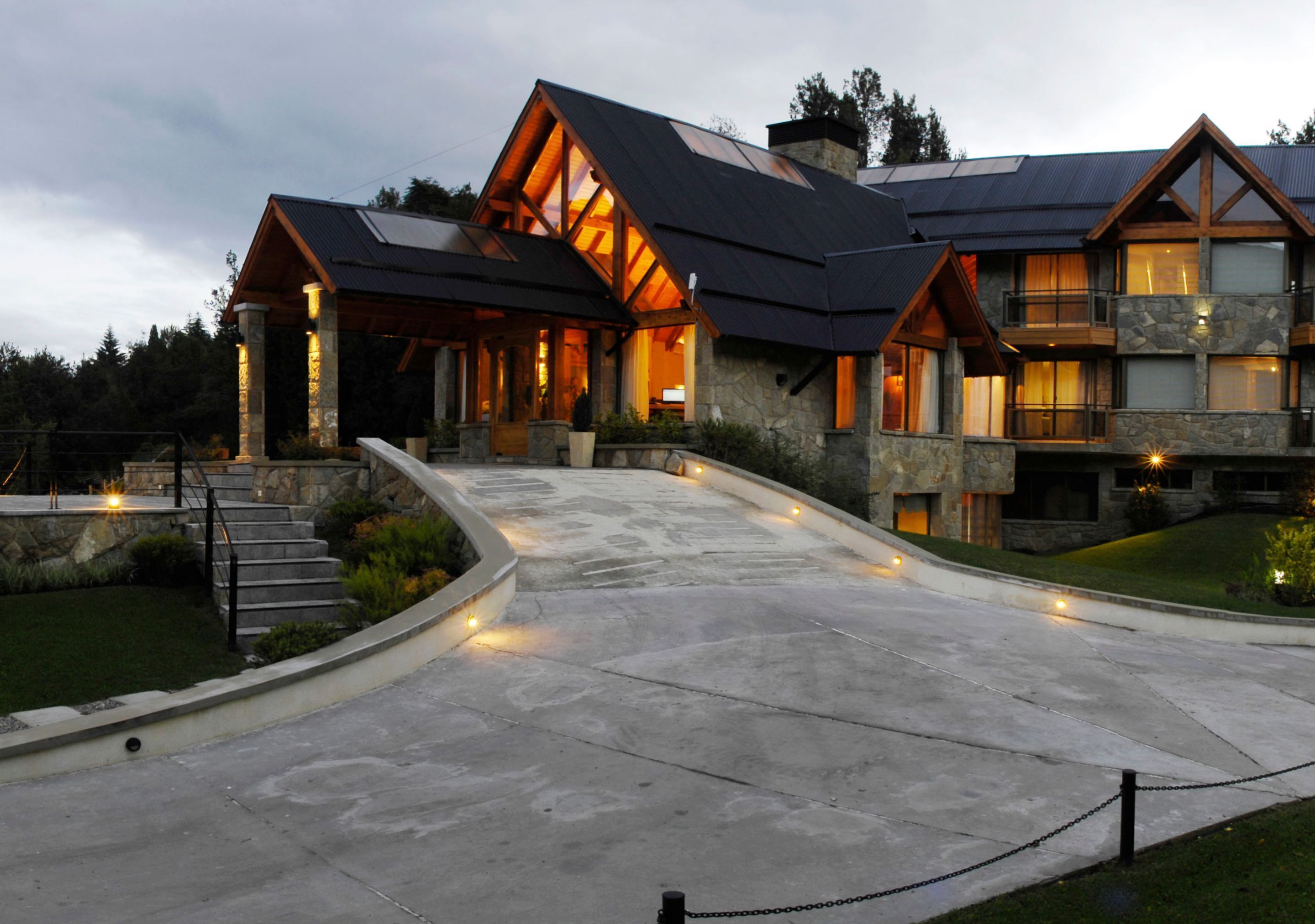 Fachada de la propiedad