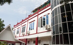 Fassade der Unterkunft