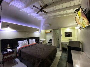 Standard Cabin, 1 Large Twin Bed | Minibar, in-room safe, desk, iron/ironing board - Hotel Reno (Tijuana)