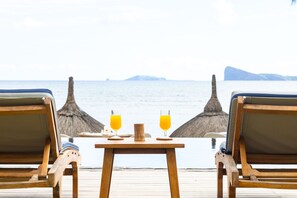 Blick von der Unterkunft