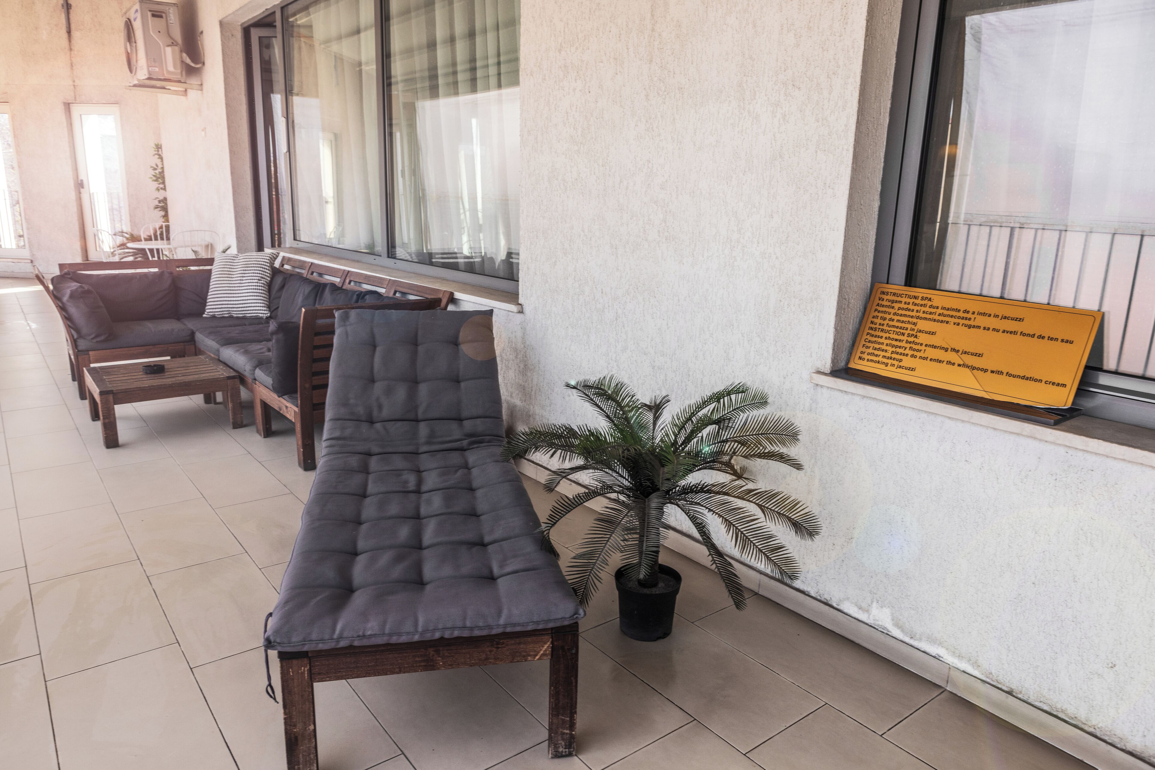 luxury suite, hot tub, city view | terrace/patio