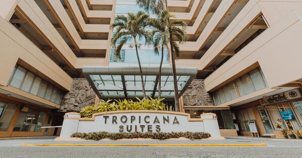 Front of property - Tropicana Suites (Manila)