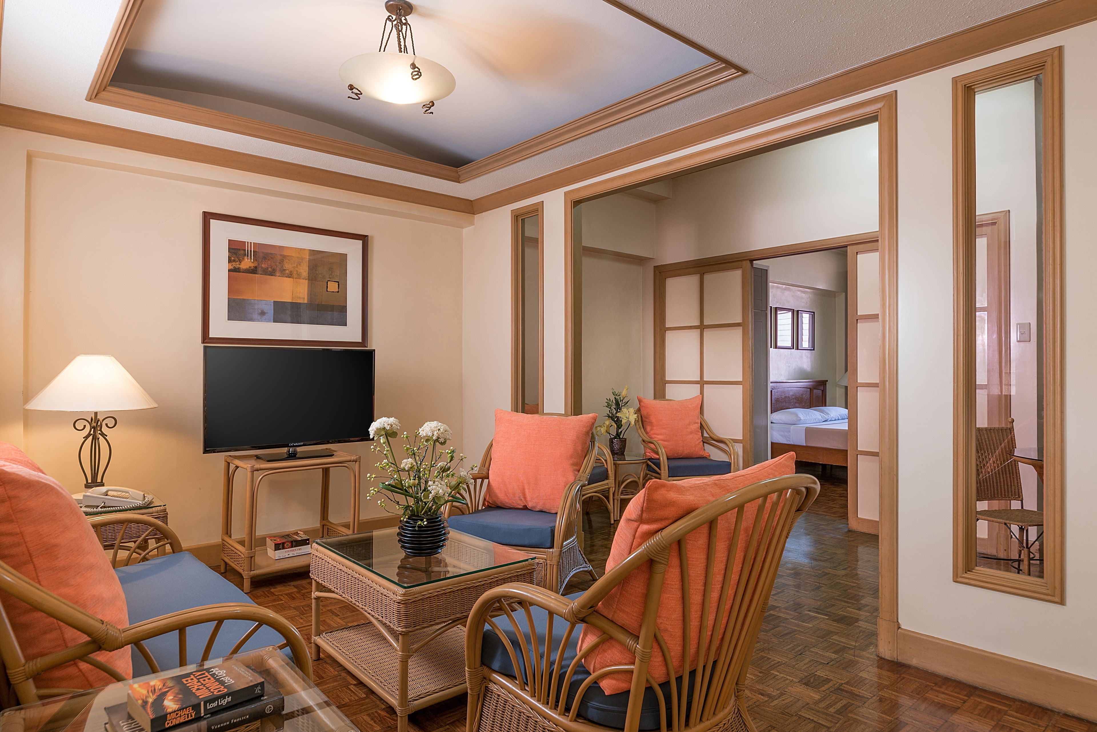 One Bedroom Suite | Living room | Flat-screen TV