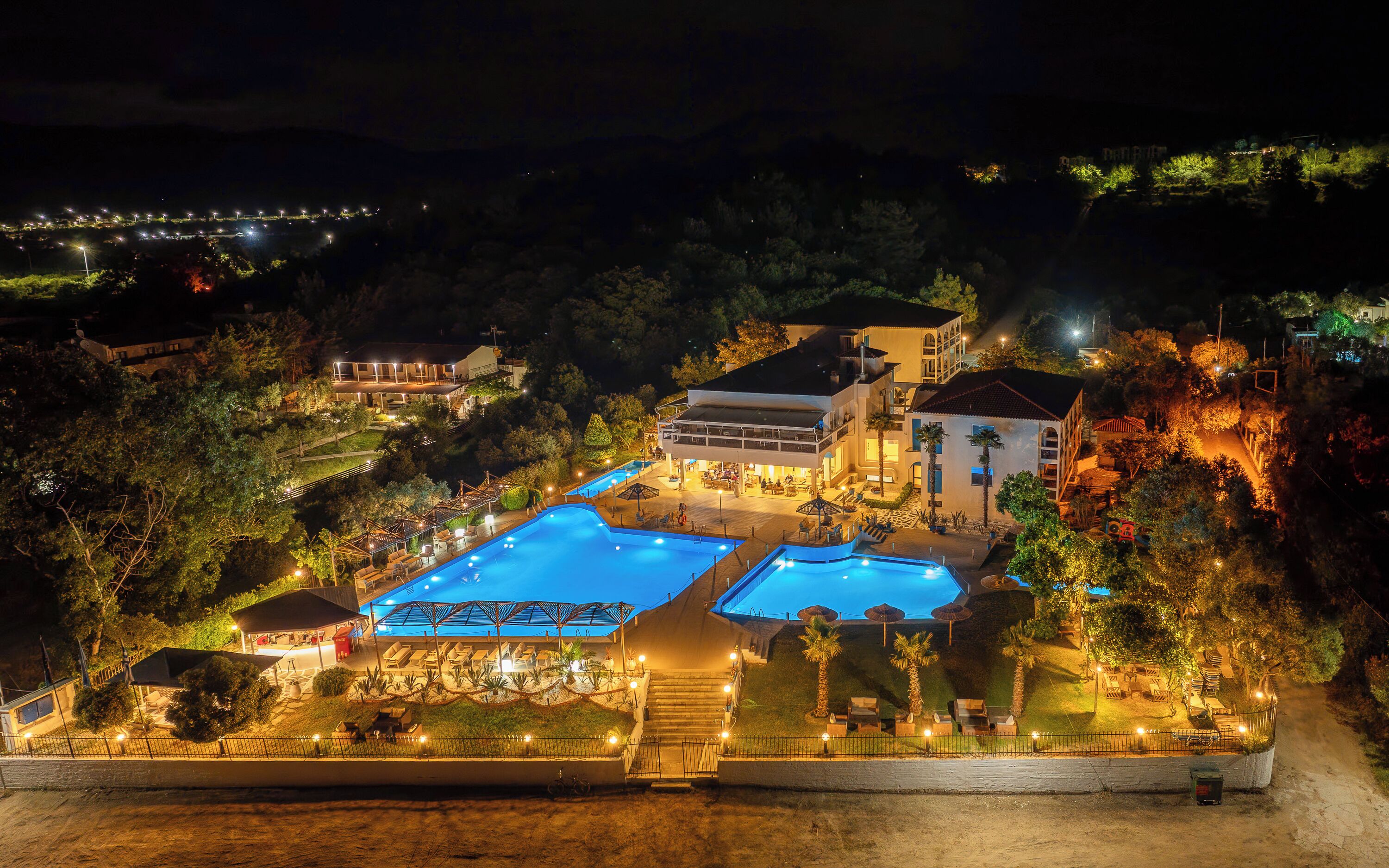 Front of property - evening/night