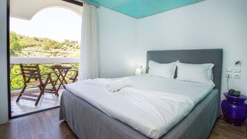 Suite junior | Minibar, caja de seguridad en la habitación y escritorio