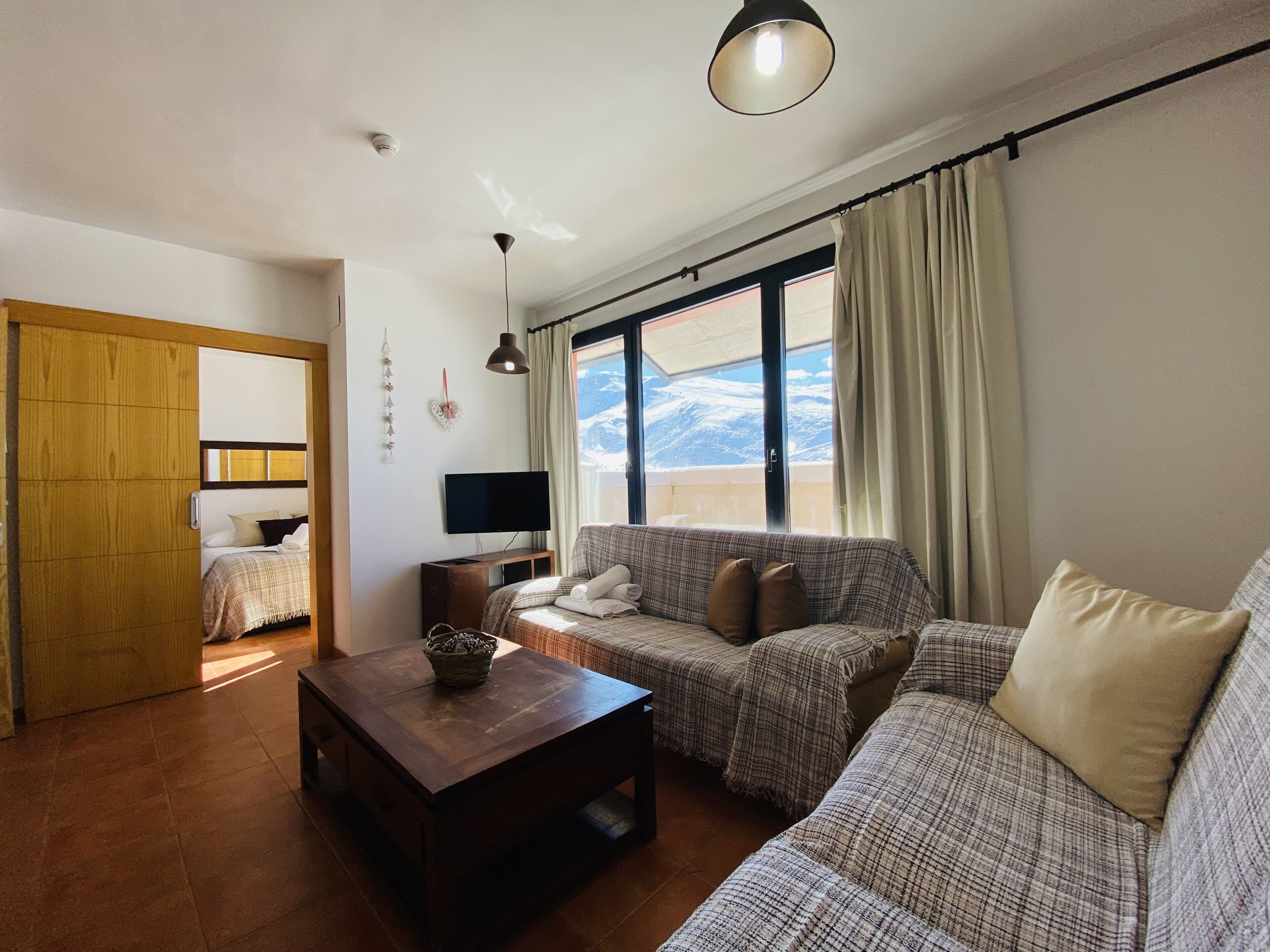 Premium Apartment, 1 Bedroom | Living area | Flat-screen TV