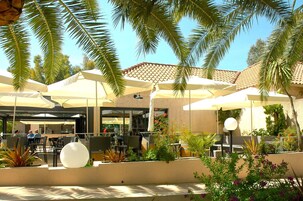 Se sirven desayunos, almuerzos y cenas; cocina francesa