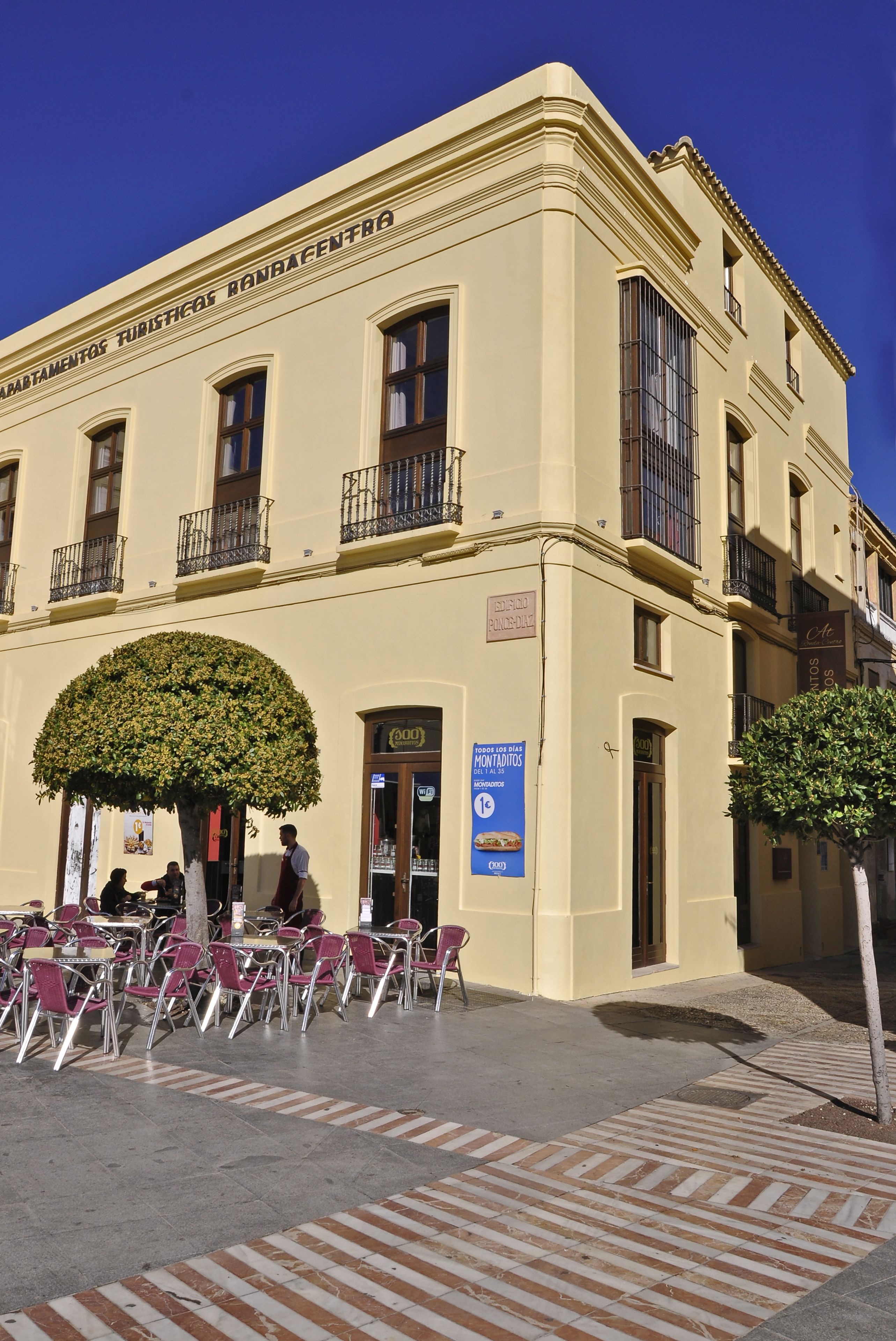 Façade de l’hébergement