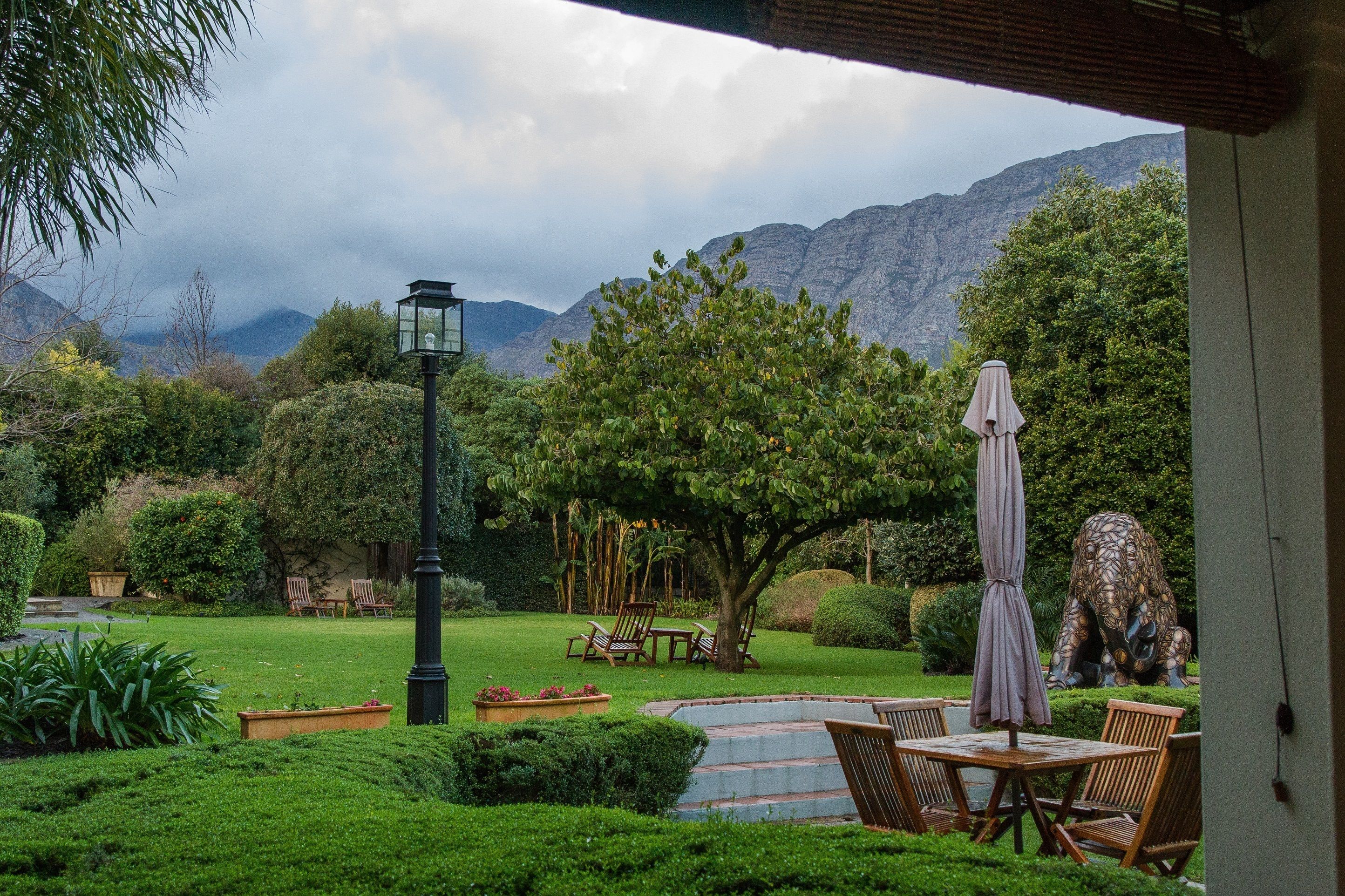 Vista desde la propiedad