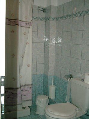 開放式客房 | 浴室 | 淋浴設備、吹風機