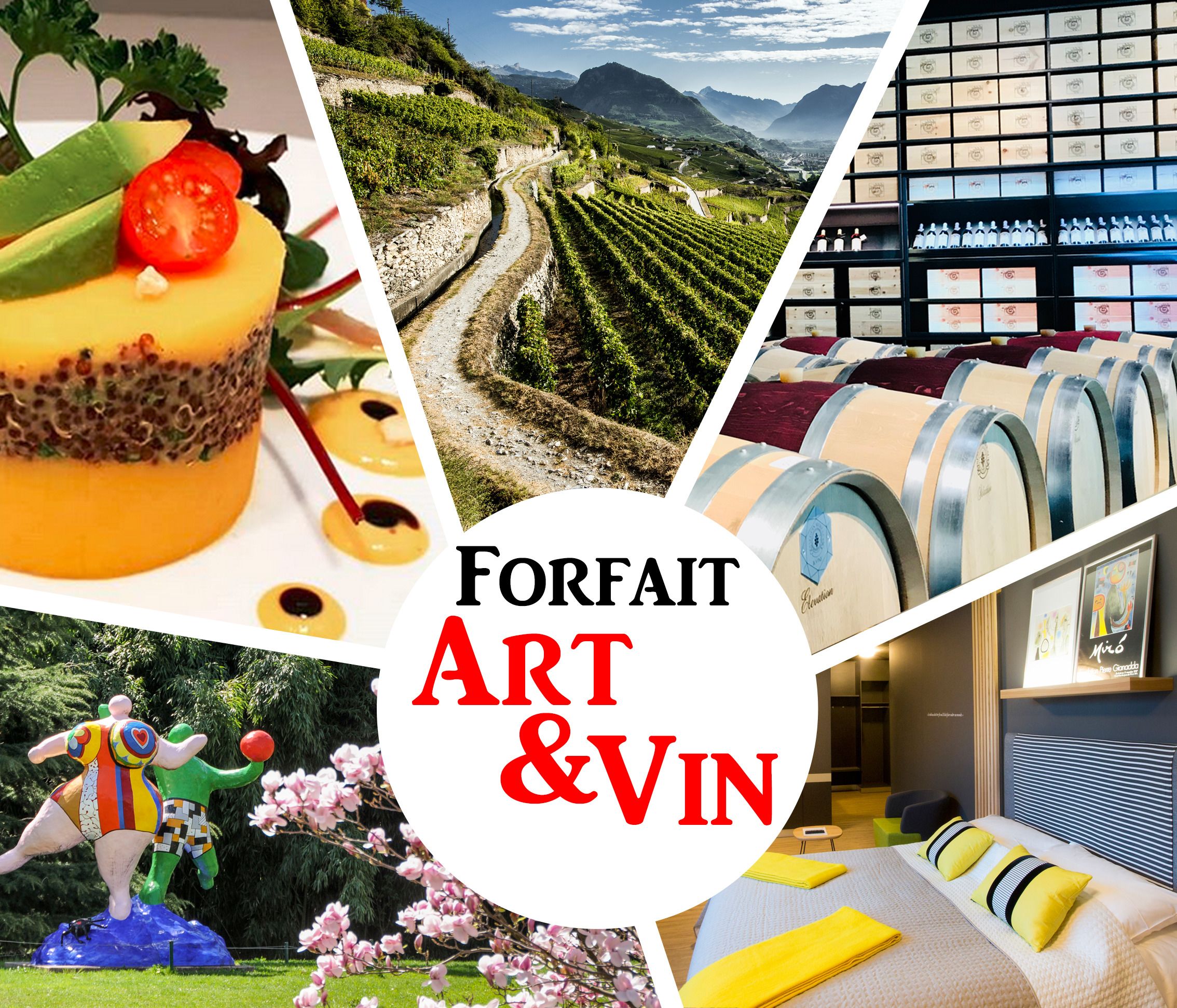 art & wine deal | 1 bedroom, in-room safe, desk, soundproofing