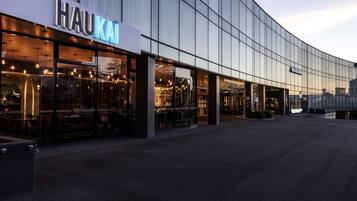 Breakfast and dinner served, Regional cuisine