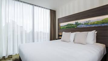 Superior Apartment, 2 Bedrooms | Premium bedding, pillowtop beds, in-room safe, desk