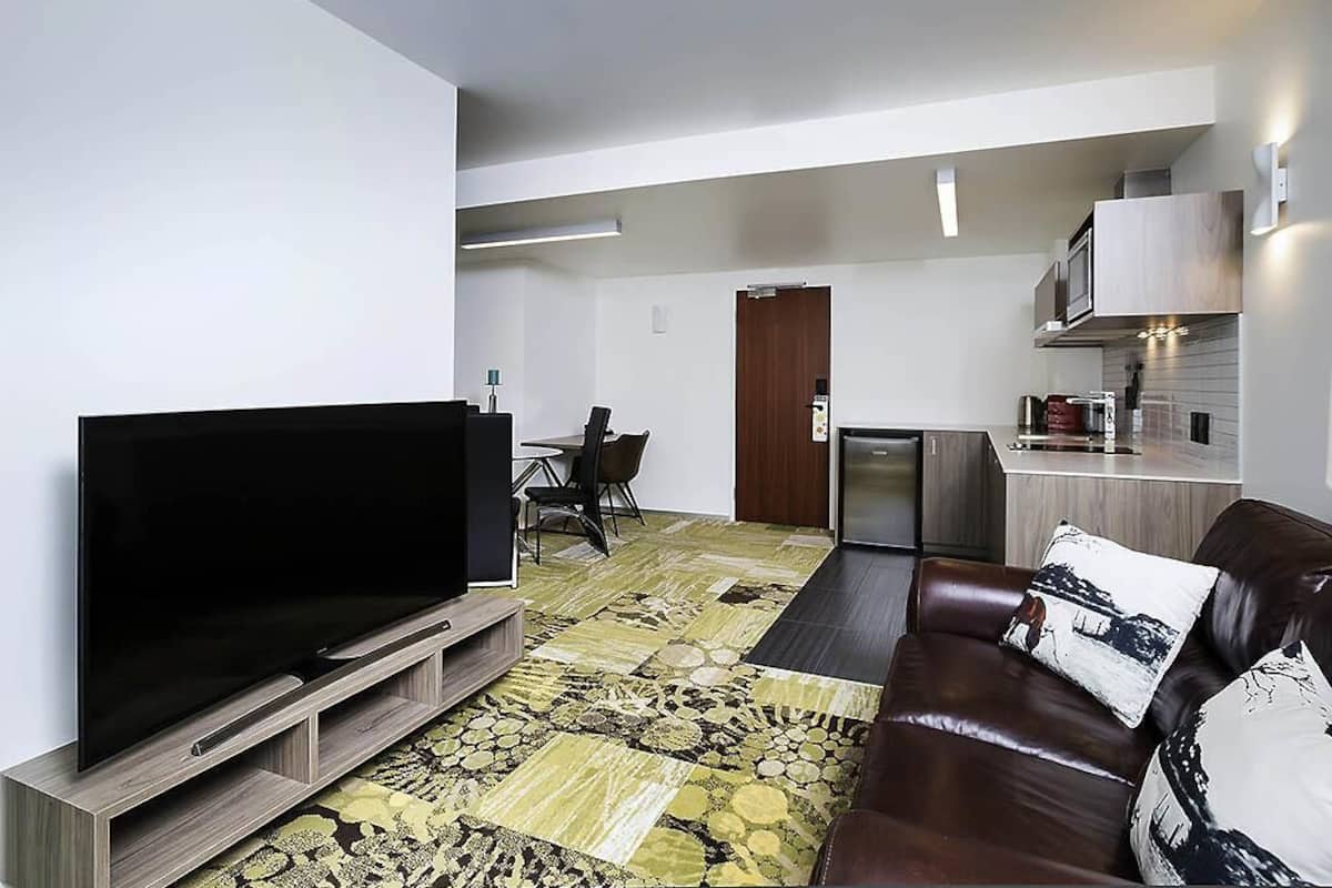 Superior-Apartment, 2 Schlafzimmer | Hochwertige Bettwaren, Pillowtop-Betten, Zimmersafe, Schreibtisch