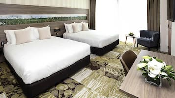 Superior Room, 2 Queen Beds | Premium bedding, pillowtop beds, in-room safe, desk