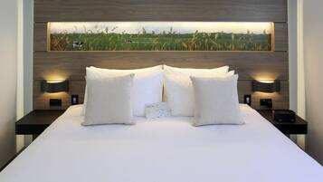 Studio, 1 King-Bett | 1 Schlafzimmer, hochwertige Bettwaren, Pillowtop-Betten, Zimmersafe