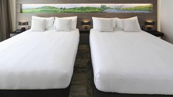 Phòng Superior, 2 giường cỡ queen | 1 phòng ngủ, bộ đồ giường cao cấp, nệm có lớp đệm bông