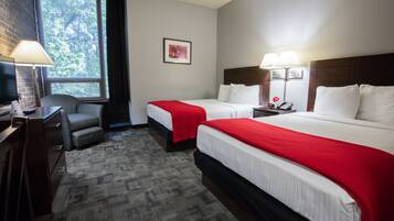 Ropa de cama hipoalergénica y escritorio