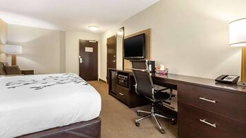 Desk, iron/ironing board, free WiFi, bed sheets