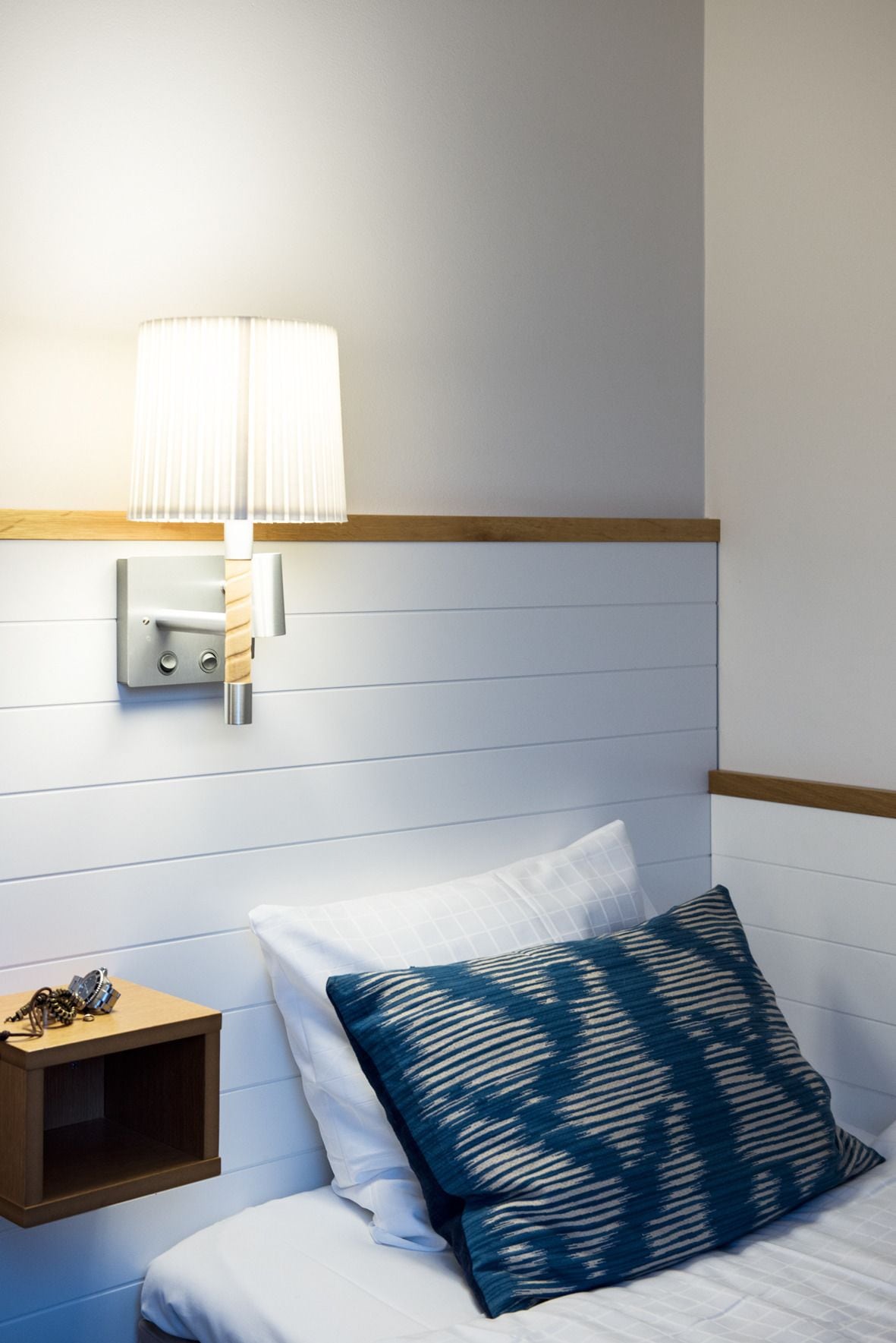 1 bedroom, desk, laptop workspace, blackout curtains