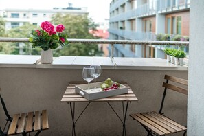 Suite estudio (at 12 Emilii Plater Street) | Balcón