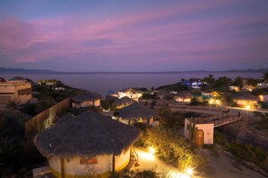 Vue depuis l’hébergement