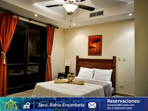 Condo, 3 Bedrooms, Garden View | 2 bedrooms, iron/ironing board, free WiFi - Condominios Rancho Ecuestre Hermanos López (Jacó)
