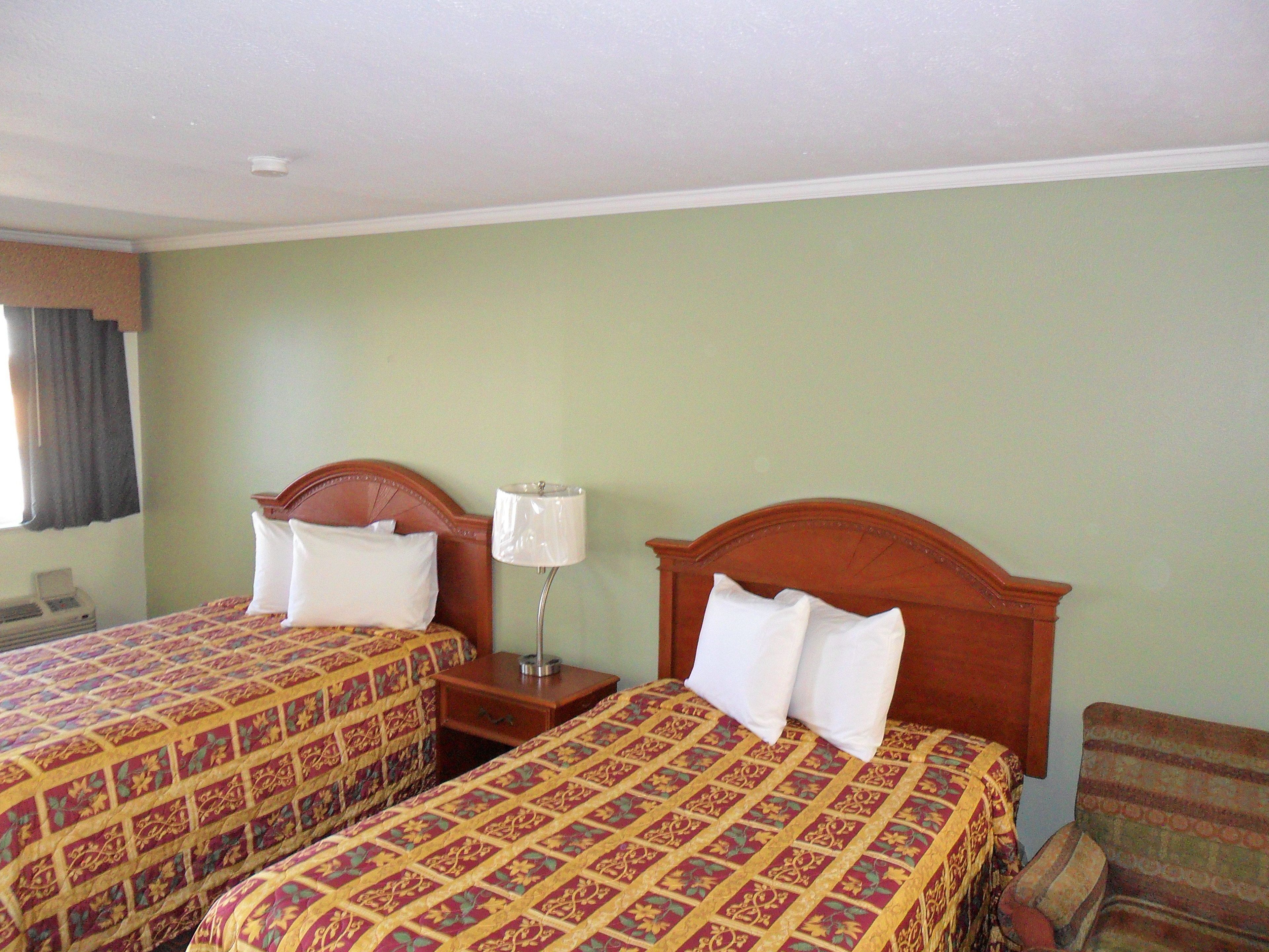 Double Room with Two Double Beds | Free WiFi, bed sheets